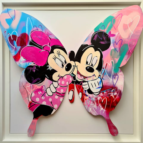 "Papillon Mickey et Minnie"