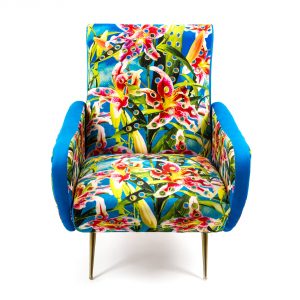 Seletti Roses Padded Chair