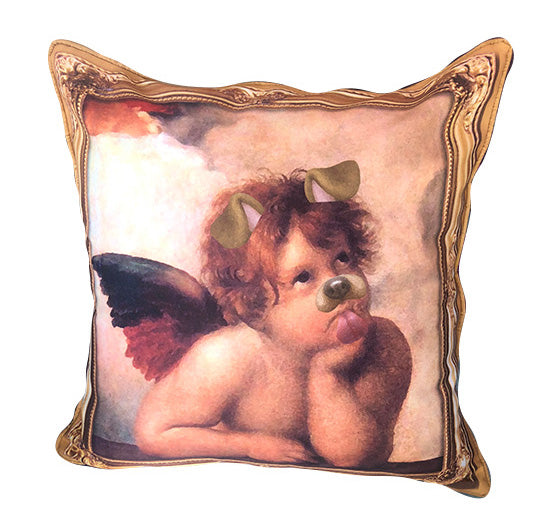 Angel Puppy Pillow